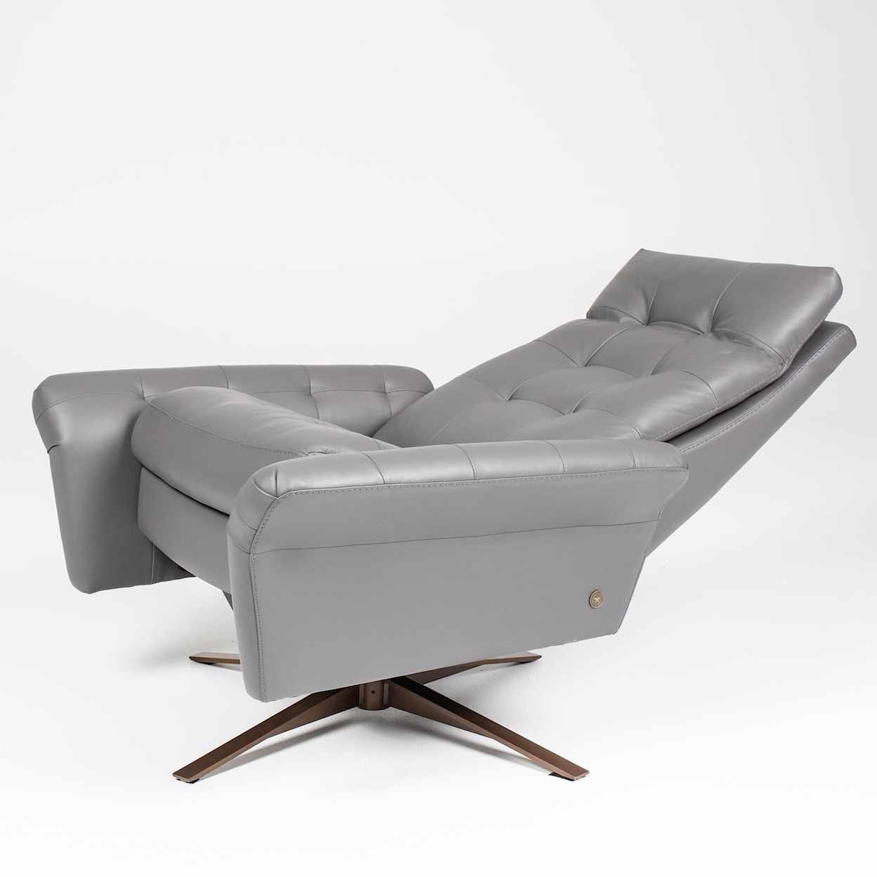 American Leather Pileus Swivel Glider Recliner