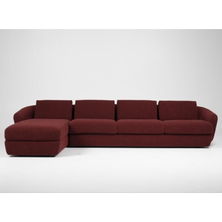 4-Seat Sofa with Chaise