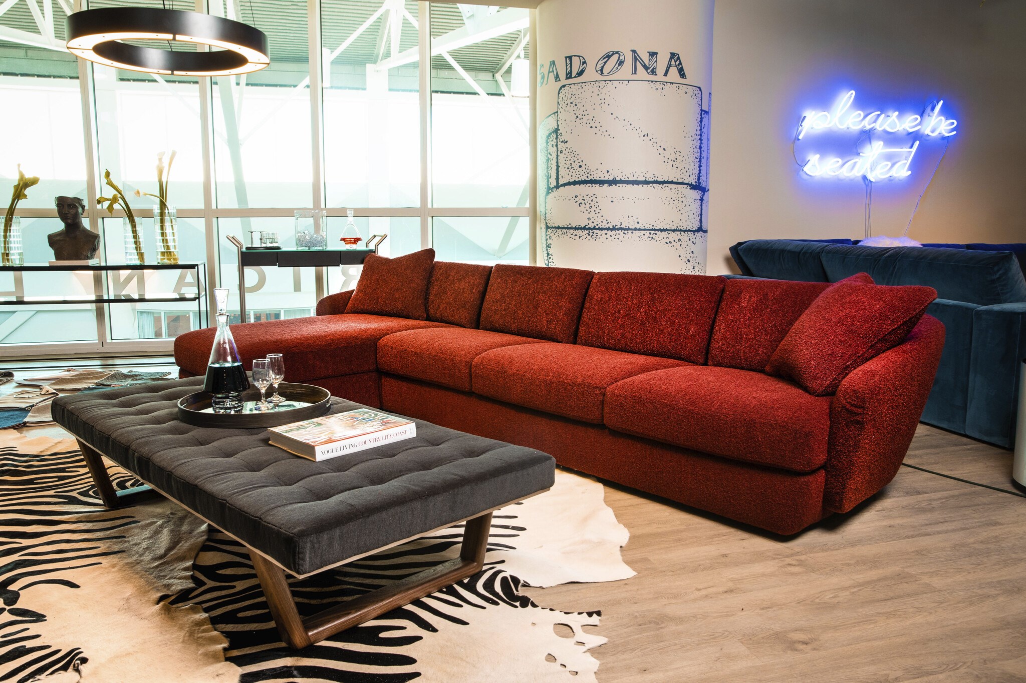 4-Seat Sofa with Chaise