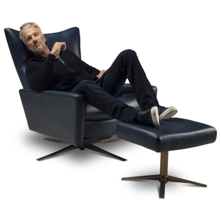 Swivel Gliding Recliner - Large