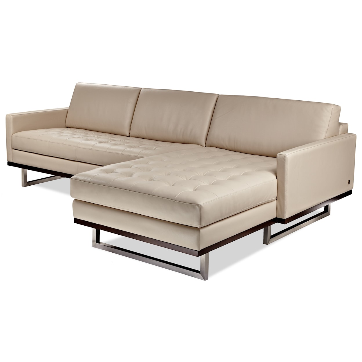 American Leather Tristan 2-Piece Chaise Sectional