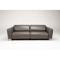 Contemporary Modular Power Reclining Wall Sofa with Power Headrest and USB Port