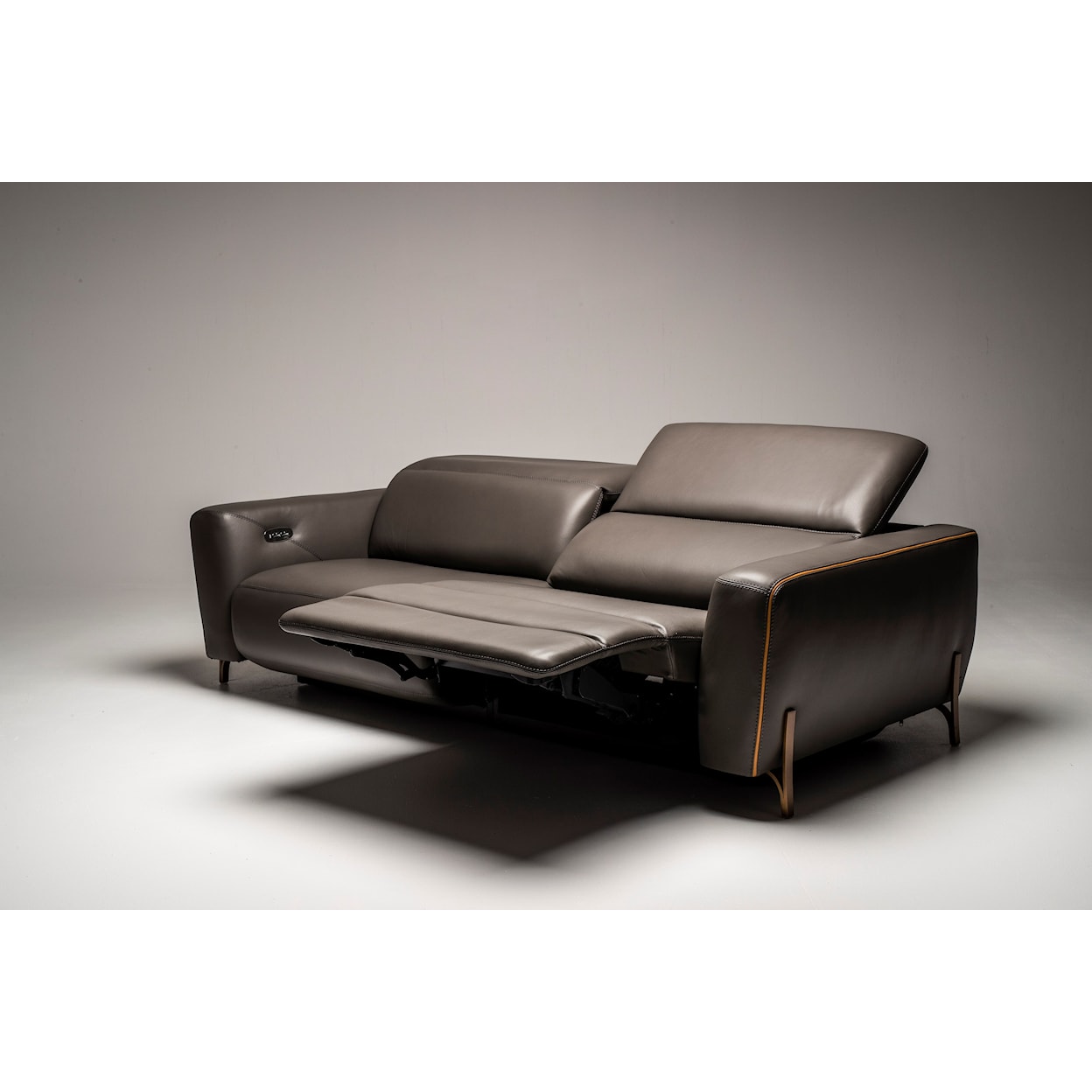 American Leather Turin Modular Power Reclining Wall Sofa