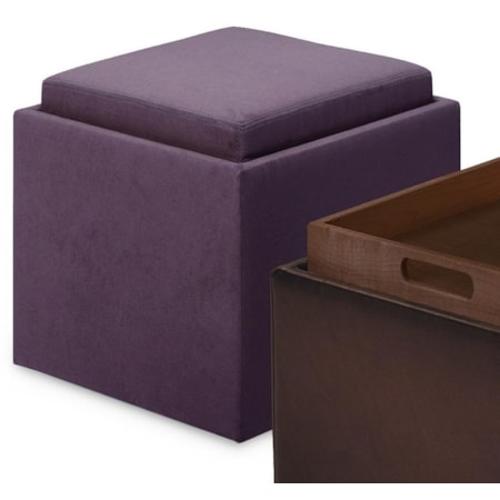 Square Storage Ottoman