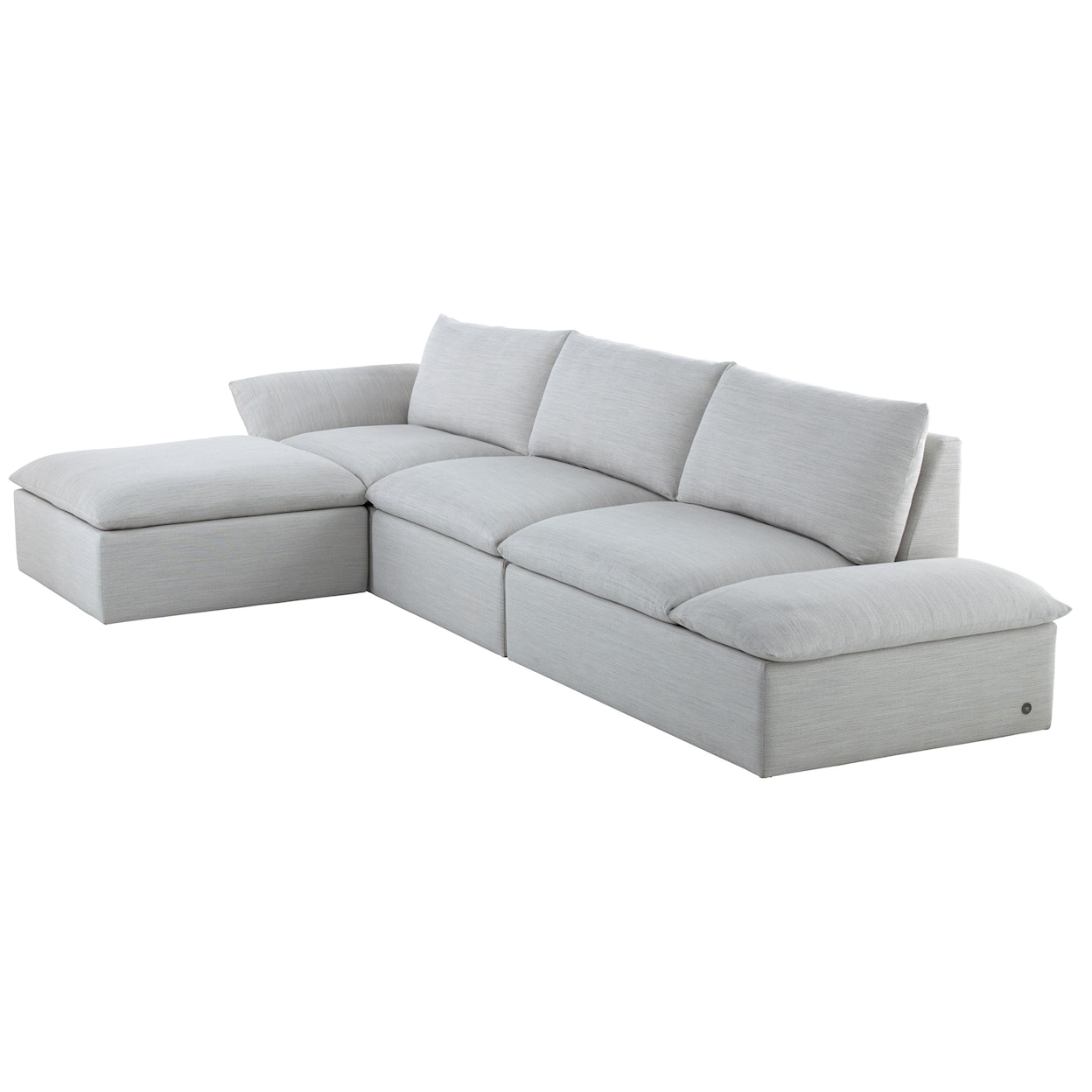 American Leather Versa 4-Piece Studio Sectional