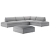 American Leather Versa 4-Piece Studio Sectional