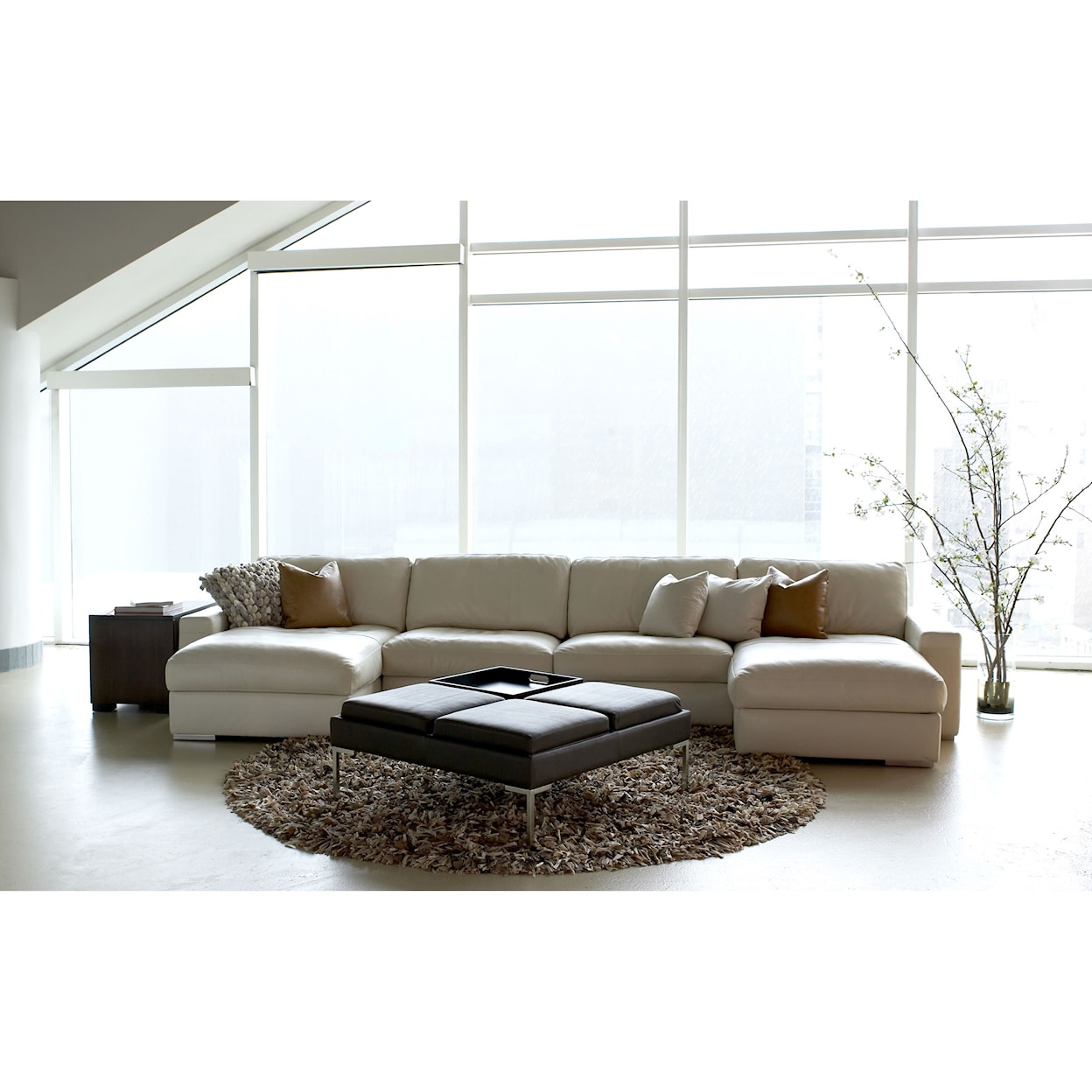 American Leather Westchester 3-Piece Sectional Sofa