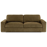 Contemporary Sofa with 2 Bench Cushions