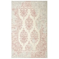 5'x8' Paxton Coral Area Rug