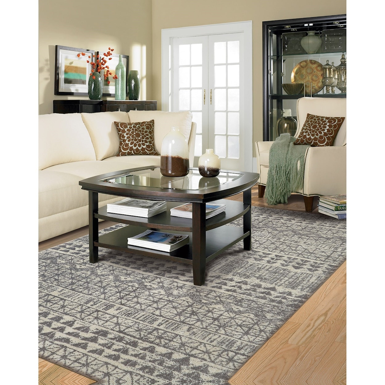 American Rug Craftsmen Berkshire 5'x8' Billerica Grey Area Rug