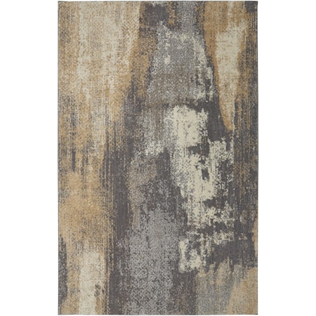 5'x8' Truro Grey Area Rug