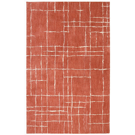 5'x8' Chatham Coral Area Rug