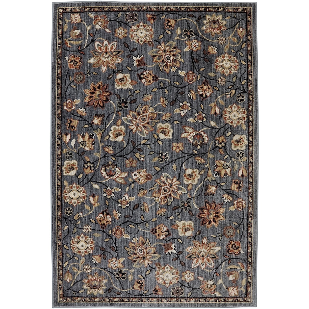 American Rug Craftsmen Dryden 2' 1"x7' 10" Emerson Abyss Blue Area Rug