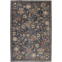 3' 6"x5' 6" Emerson Abyss Blue Area Rug
