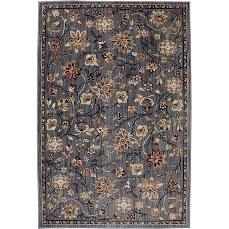 8'x11' Emerson Abyss Blue Area Rug