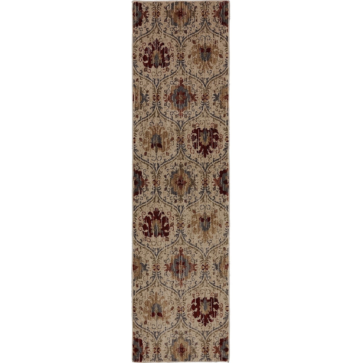 American Rug Craftsmen Dryden 2' 1"x7' 10" Burlington Light Camel Area Rug