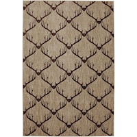 5' 3"x7' 10" Laredo Light Camel Area Rug