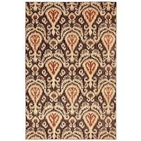 9' 6"x12' 11" Chandelier Latte Area Rug