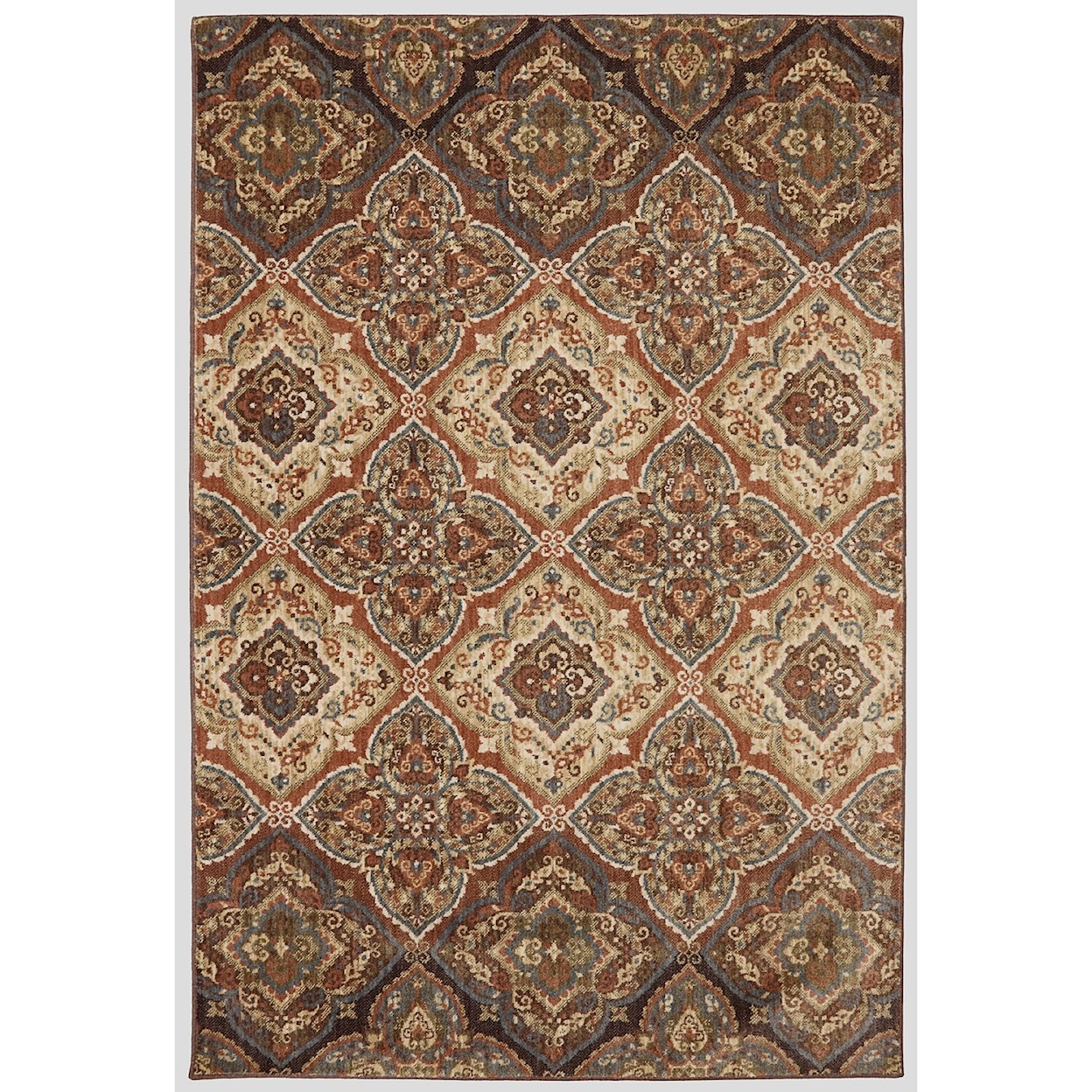 American Rug Craftsmen Dryden 8'x11' Chapel Latte Area Rug