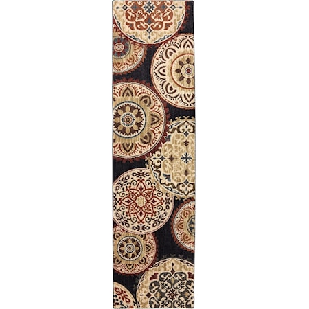 2' 1"x7' 10" Summit View Muslin Area Rug