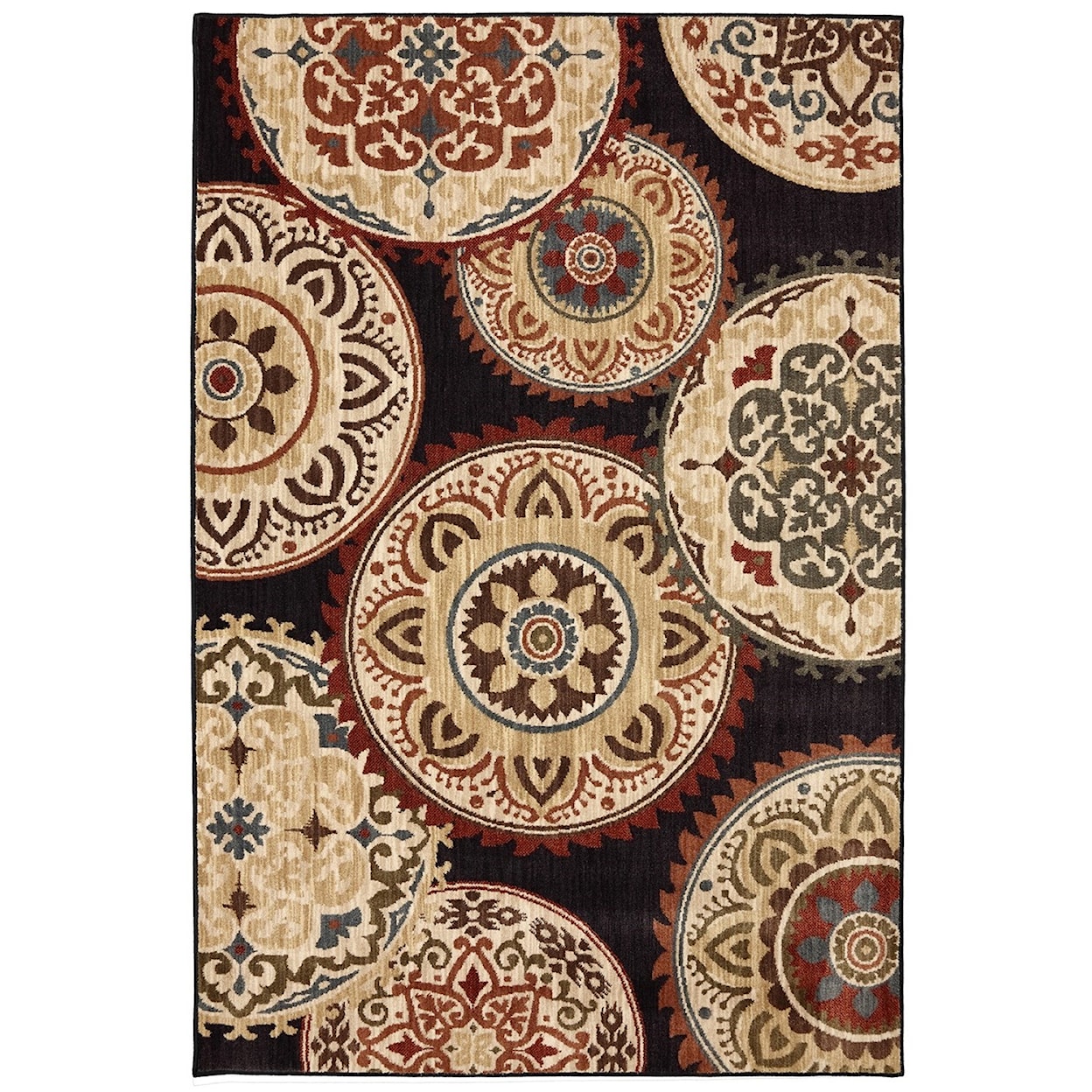 American Rug Craftsmen Dryden 9' 6"x12' 11" Summit View Muslin Area Rug