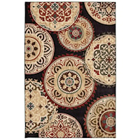 9' 6"x12' 11" Summit View Muslin Area Rug