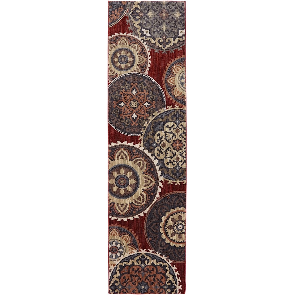 American Rug Craftsmen Dryden 2' 1"x7' 10" Summit View Ashen Area Rug