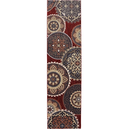 2' 1"x7' 10" Summit View Ashen Area Rug