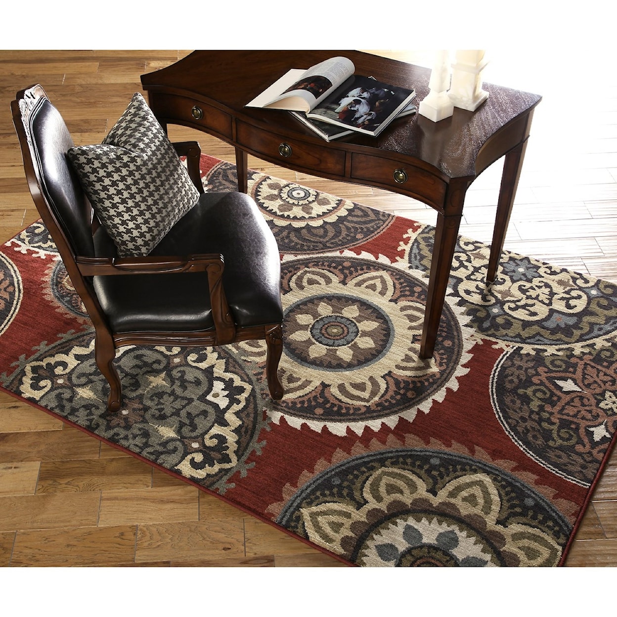 American Rug Craftsmen Dryden 2' 1"x7' 10" Summit View Ashen Area Rug