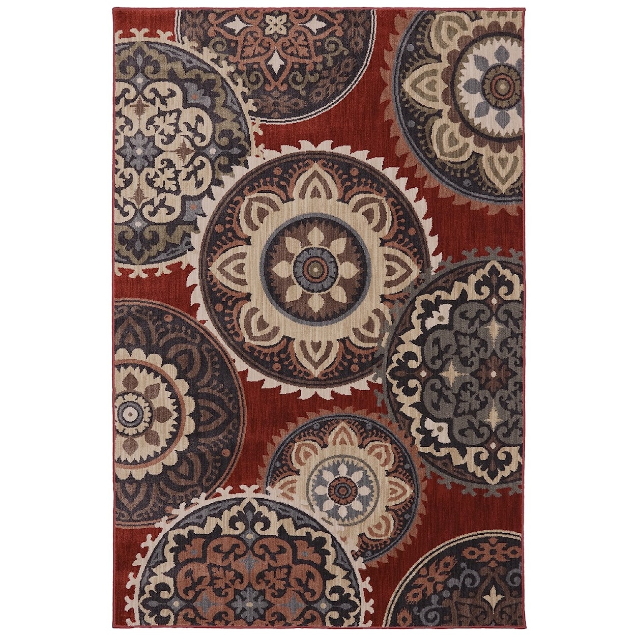 American Rug Craftsmen Dryden 3' 6"x5' 6" Summit View Ashen Area Rug