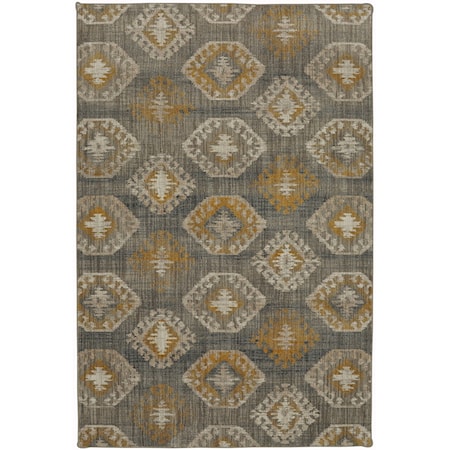 9' 6"x12' 11" Ion Mustard Area Rug