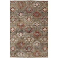 5' 3"x7' 10" Ion Ginger Area Rug