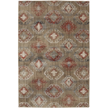 8'x11' Ion Ginger Area Rug