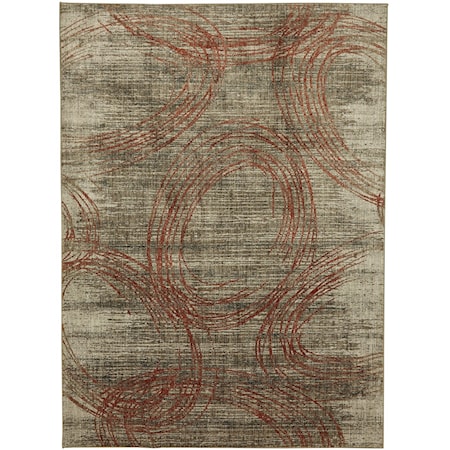 8'x11' Amora Ginger Area Rug