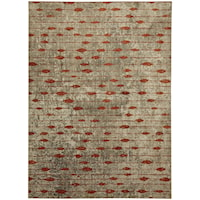 9' 6"x12' 11" Gianni Ginger Area Rug