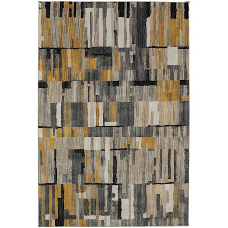 8'x11' Bacchus Mustard Area Rug