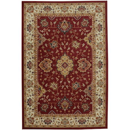 9' 6"x12' 11" Rockefeller Berry Area Rug