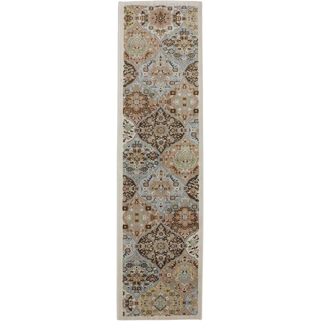 American Rug Craftsmen Serenity 3' 6"x5' 6" Kirman Coast Peat Moss Area Rug