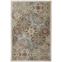 9' 6"x12' 11" Kirman Coast Peat Moss Area Rug