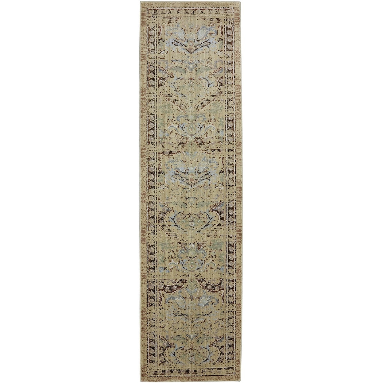 American Rug Craftsmen Serenity 2' 1"x7' 10" Edison Avenue Cashmere Area Rug