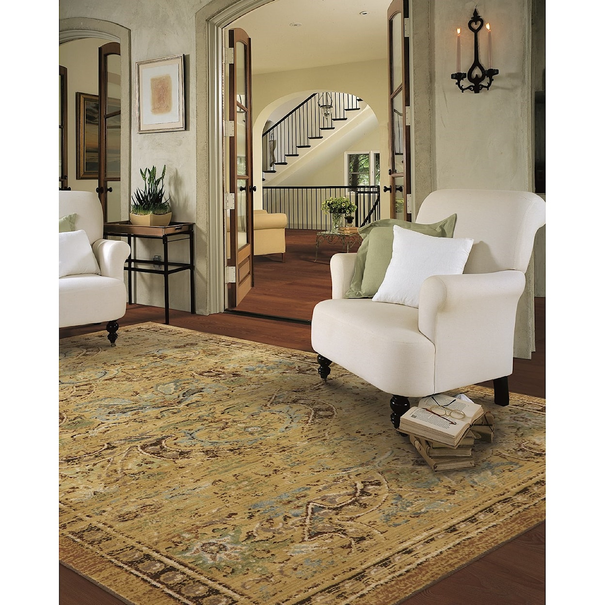 American Rug Craftsmen Serenity 2' 1"x7' 10" Edison Avenue Cashmere Area Rug