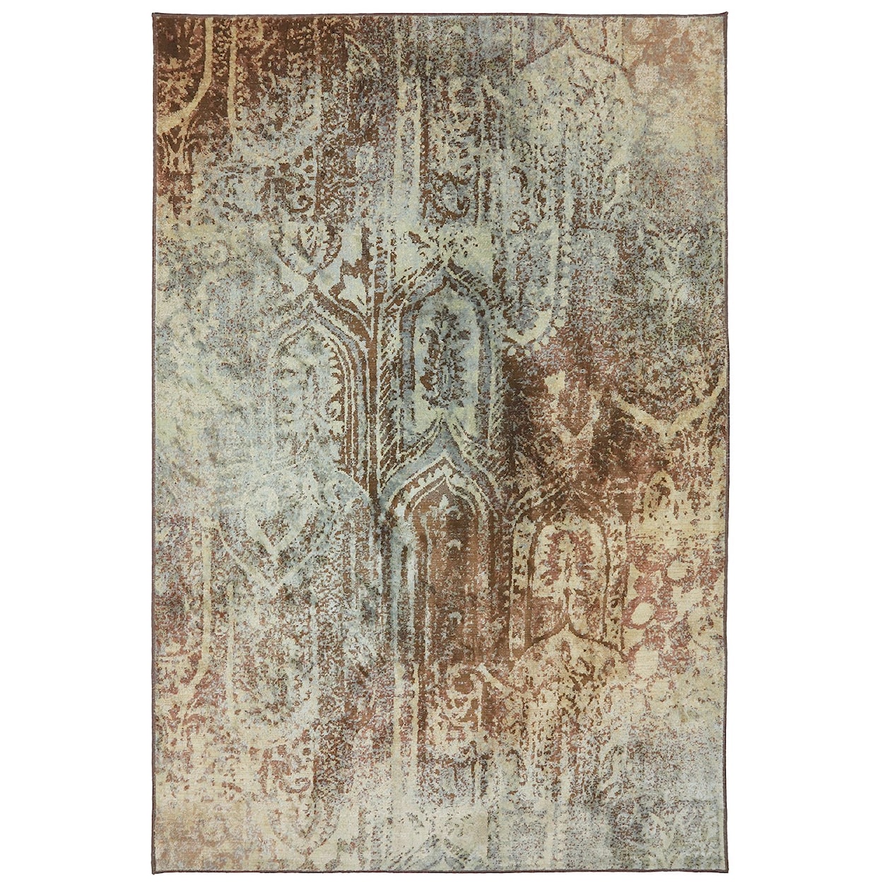 American Rug Craftsmen Serenity 3' 6"x5' 6" Bon Aventure Winter Mist Area Ru