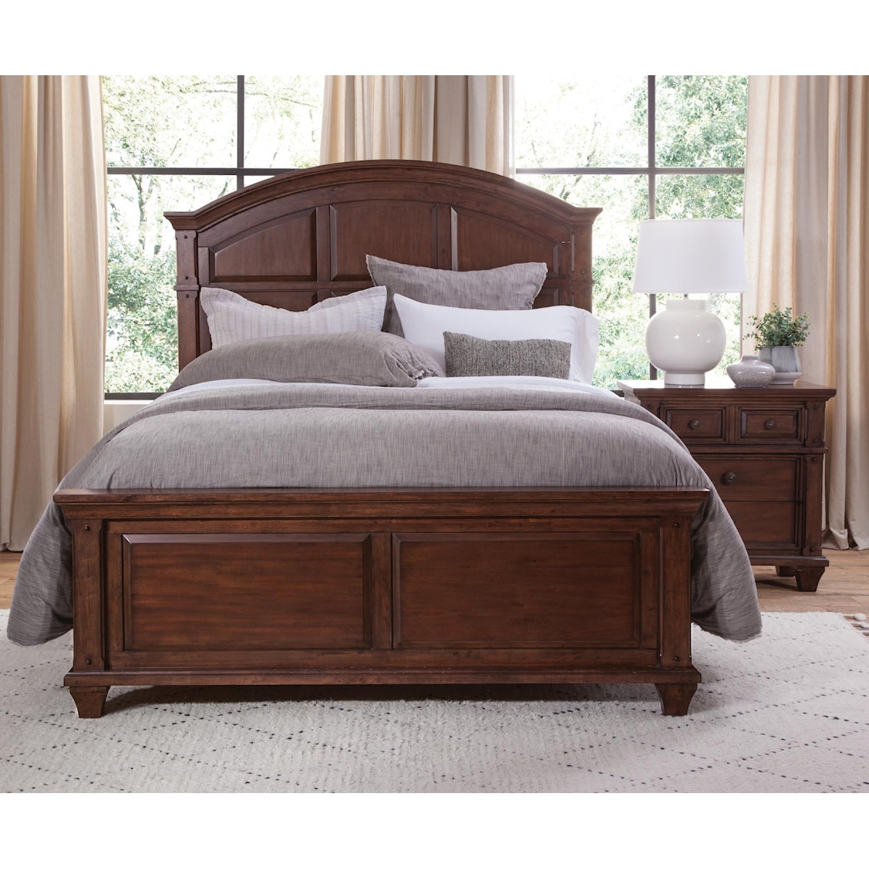 American Woodcrafters 2400 King Sedona Bed