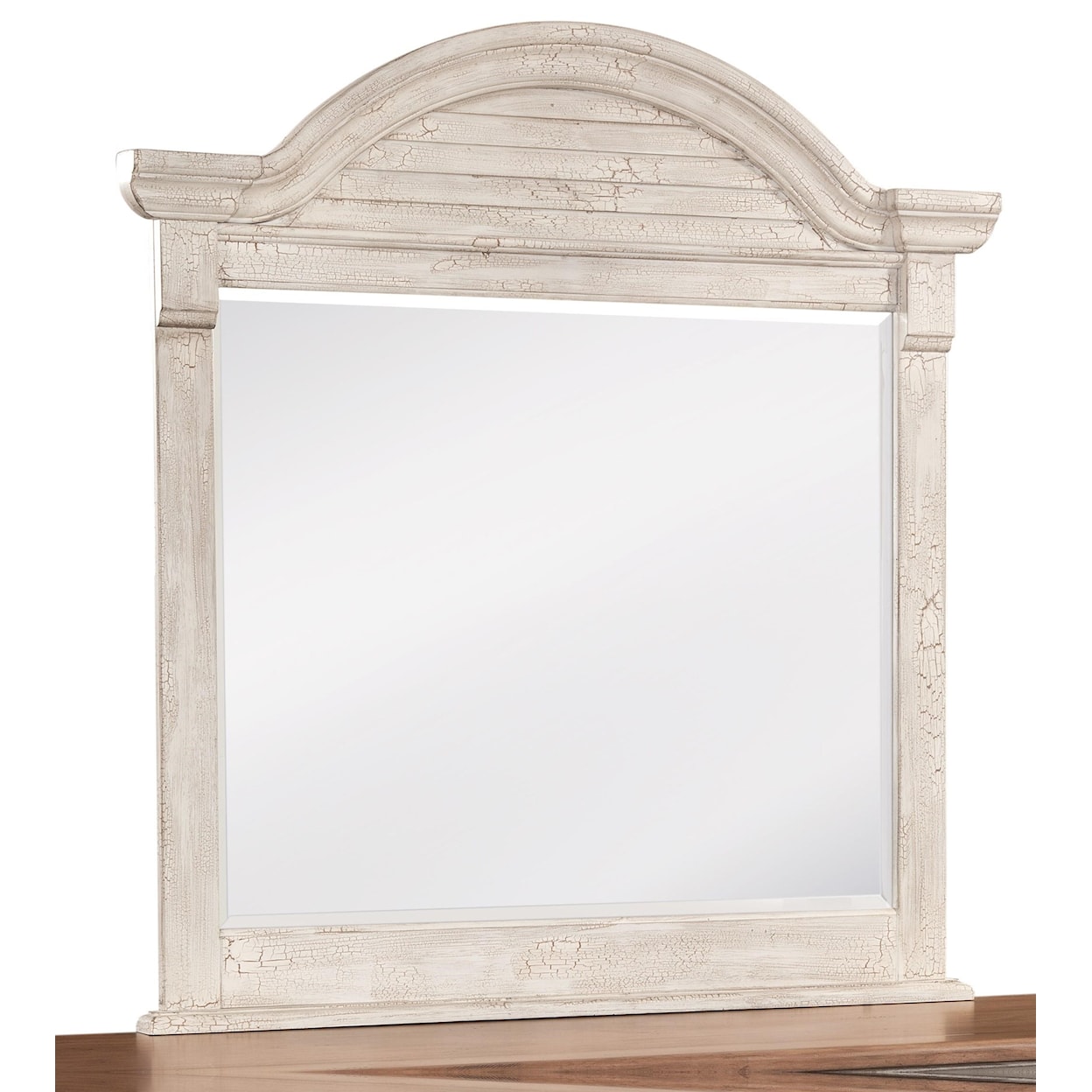 American Woodcrafters Cottage Traditions Dresser Mirror