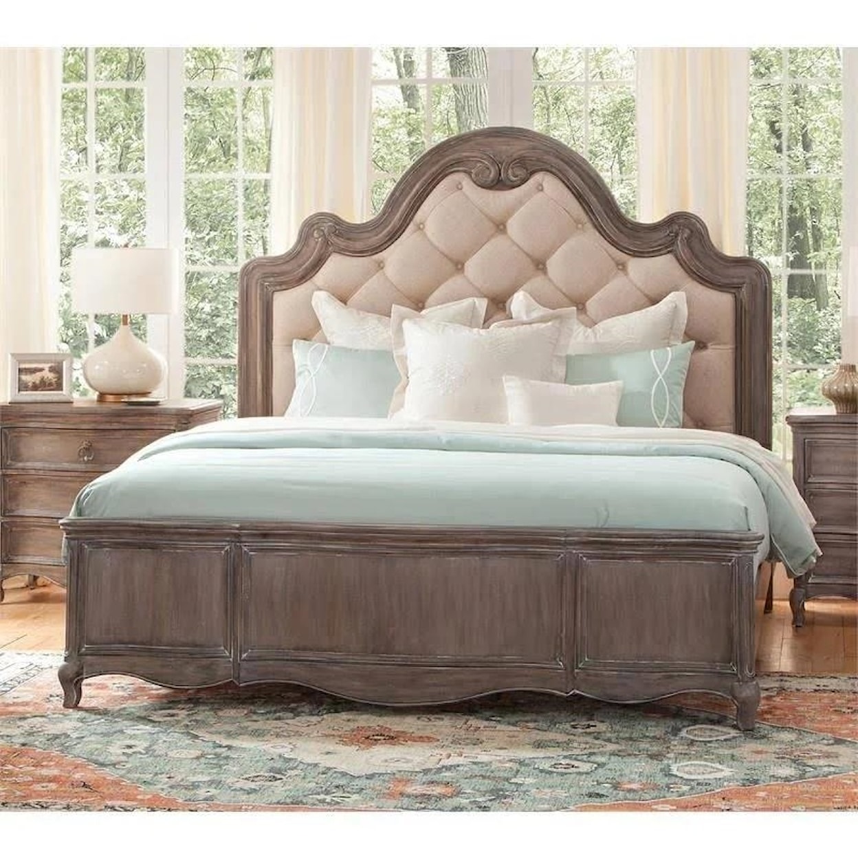 American Woodcrafters Genoa AW GENOA KING BED