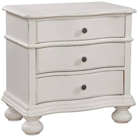 Rodanthe | Three Drawer Nightstand