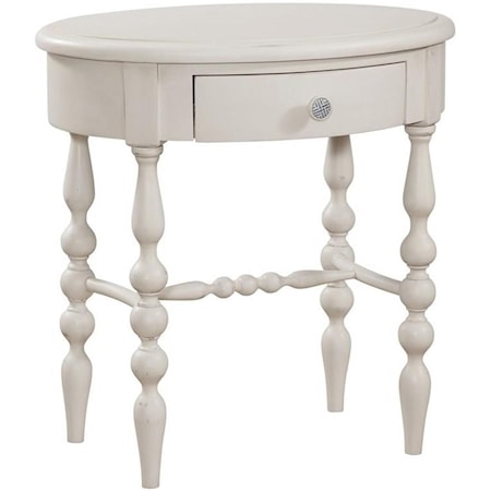 Rodanthe | White/rub Accent Table