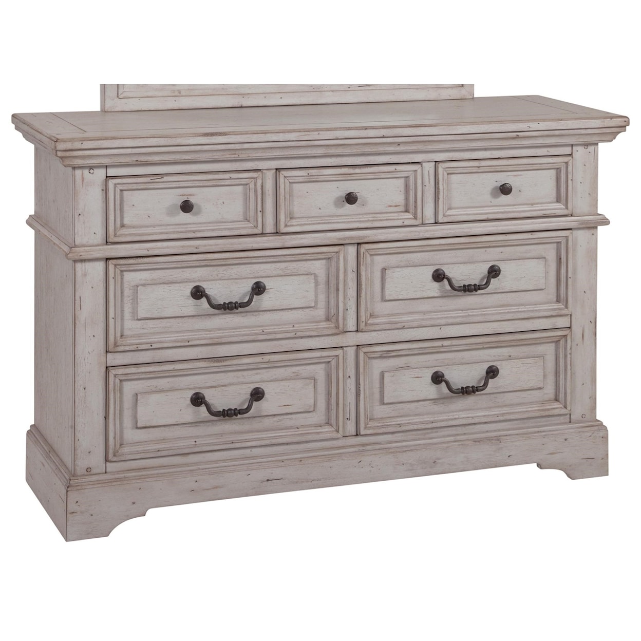 American Woodcrafters Stonebrook Youth Double Dresser