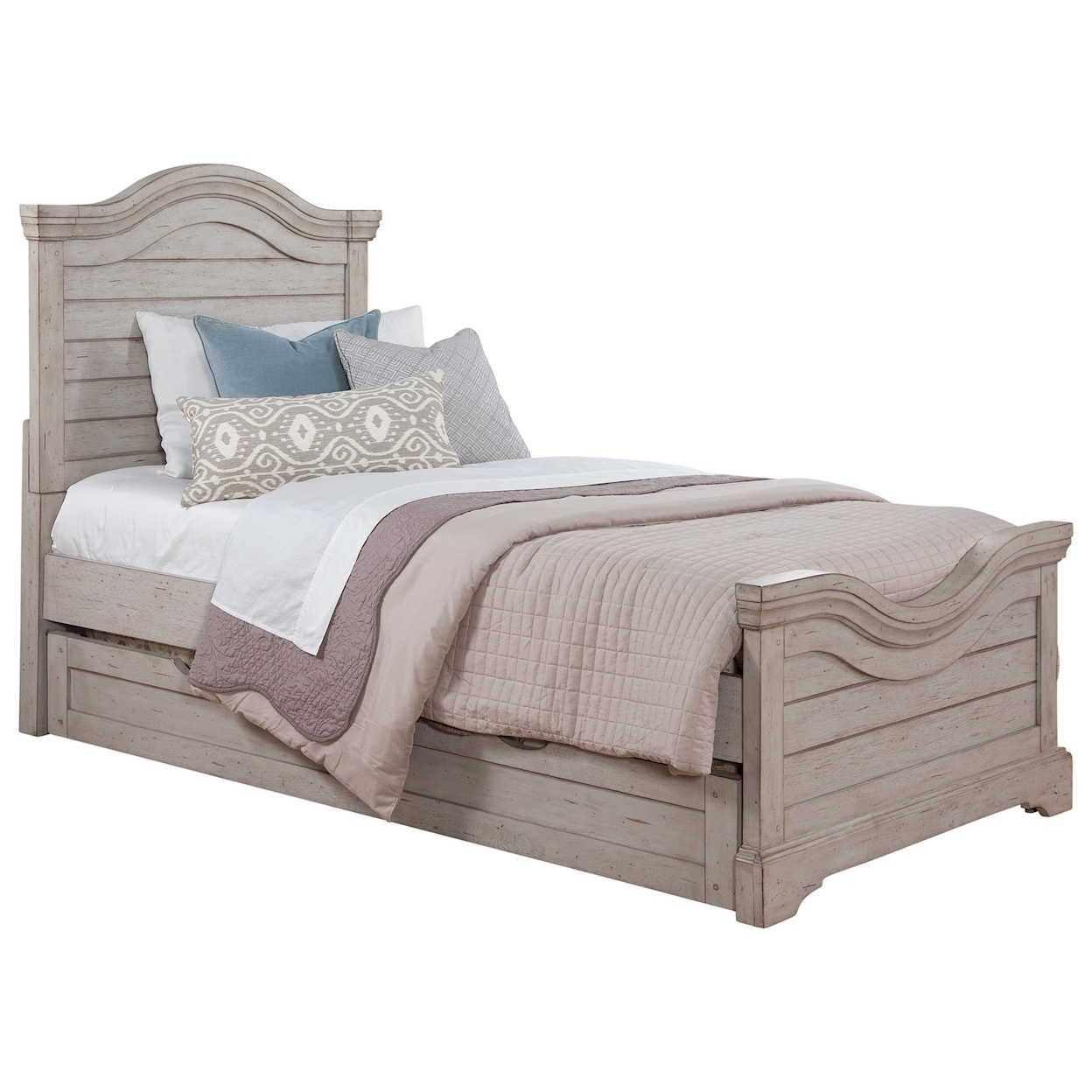 American Woodcrafters Stonebrook Youth Twin Panel Bed