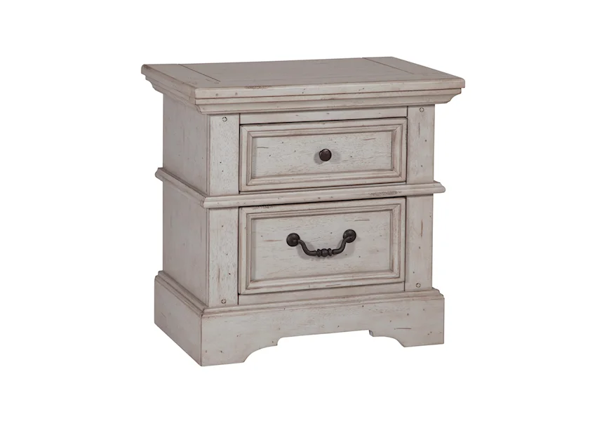 Stonebrook Youth in Antique Gray Small Nightstand by American Woodcrafters at Johnny Janosik